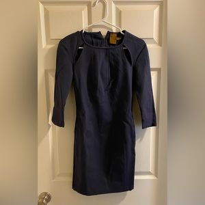 Ali Ro Long Sleeve Mini Dress